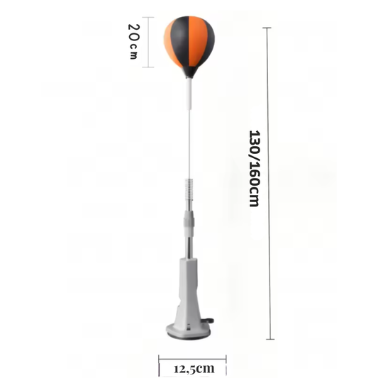 🥊 Punching Ball sur Pied – Améliore Vitesse, Réflexes et Coordination