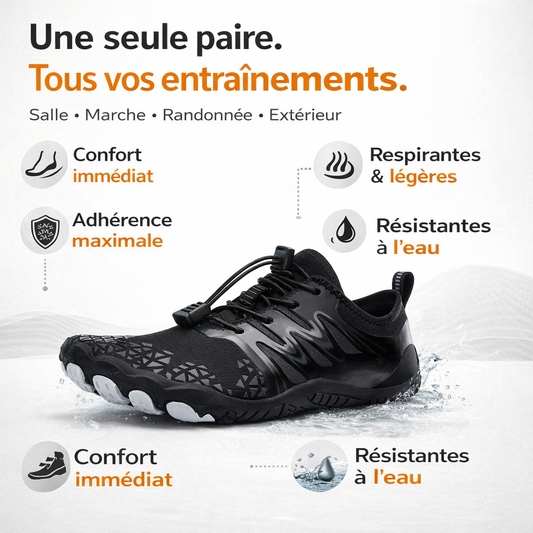 👟Chaussures Sport Polyvalentes – Salle, Marche & Outdoor