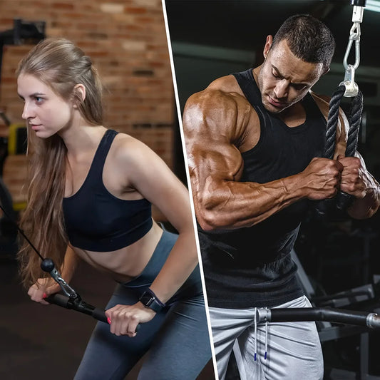 Accessoires de fitness à poulie (9 pièces)