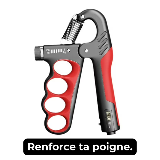 Grip de Musculation Réglable avec Compteur