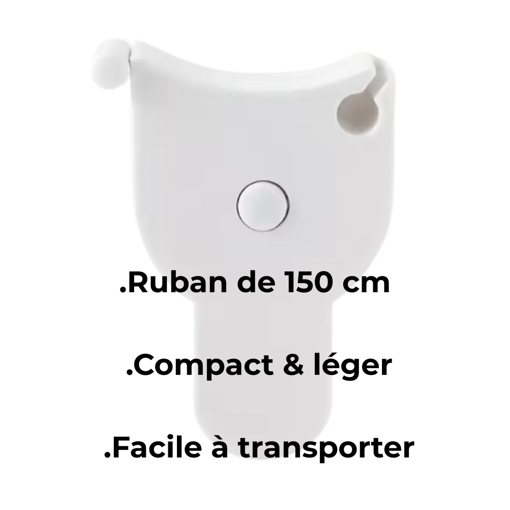 📏 Mètre ruban corporel intelligent – Suivi précis & progression réelle