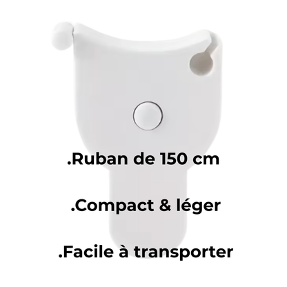 📏 Mètre ruban corporel intelligent – Suivi précis & progression réelle