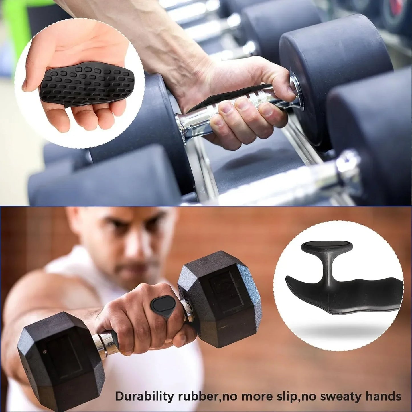 Grip en silicone pour fitness