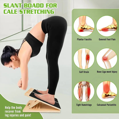 Planche d’inclinaison pliable - Étireur ajustable pour mollets et chevilles