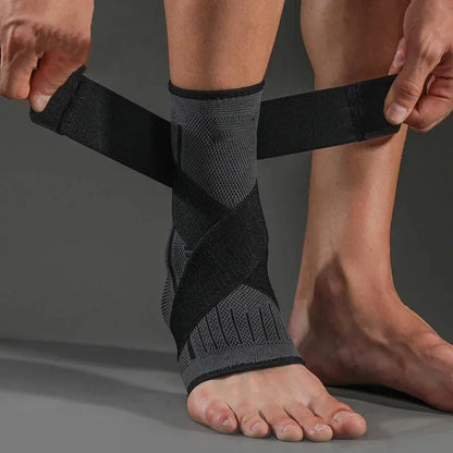Bandage compressif pour cheville